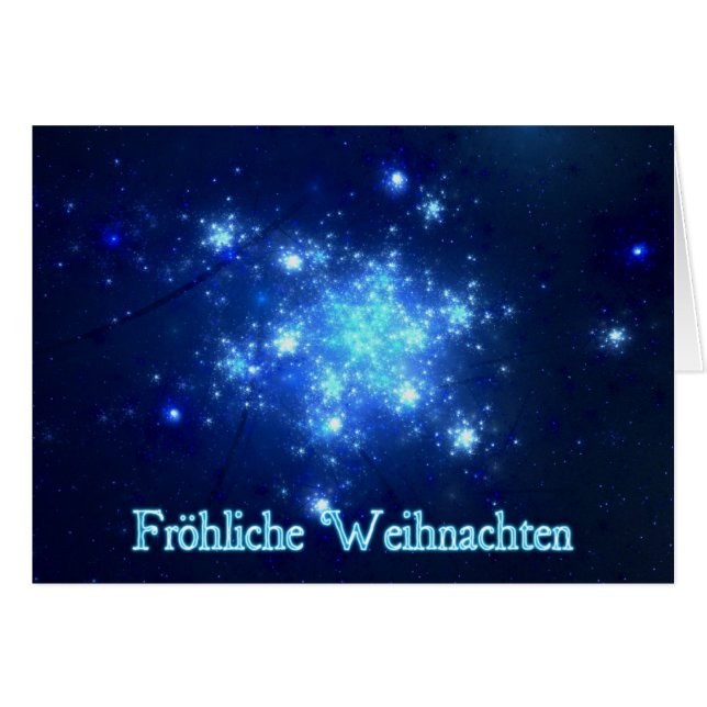 Cartão Night Sky (Frente Horizontal)