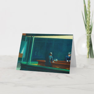 Cartão Nighthawks Edward Hopper