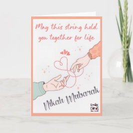 Cartão Nihak Mubarak - Rings String