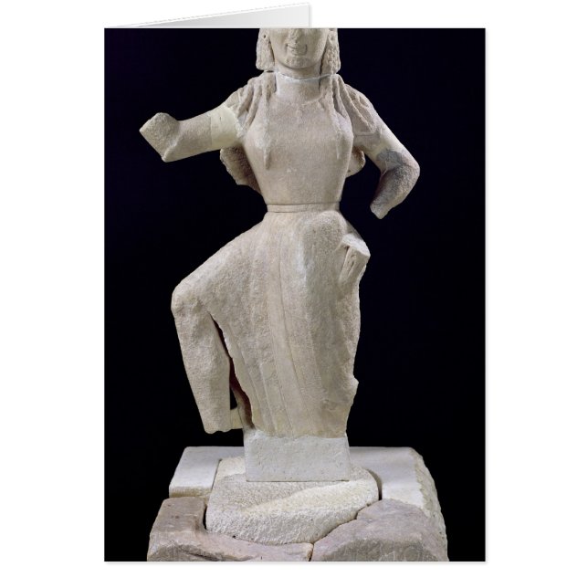 Cartão Nike, de Delos, c.550 BC (Frente)