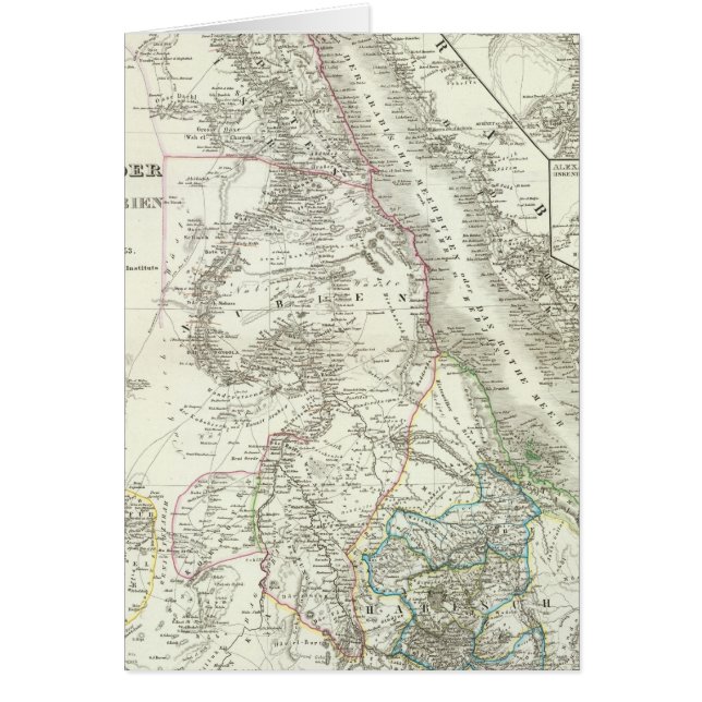 Cartão Nillander - O Nilo, África (Frente)