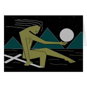 Cartão Ninfoma com Cruz