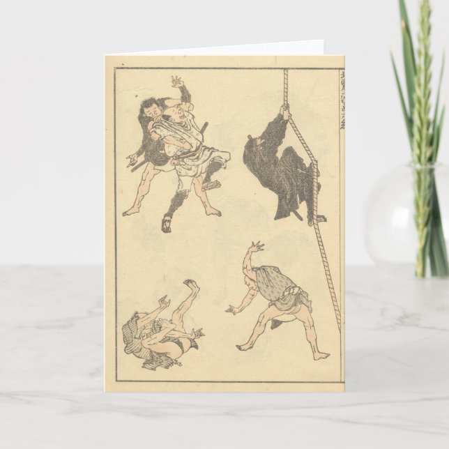 Cartão Ninja Greeting Card (Frente)