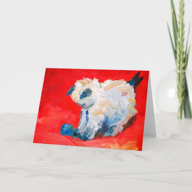 Cartão "Ninja"greeting card (Frente)