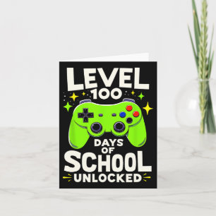 Cartão Nível 100 Dias De Realização Escolar Tee 1