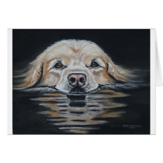 Cartão Nivelando a natação