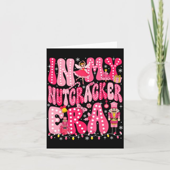 Cartão Nk Nutcracker Squad In My Nutcracker Era Nk Christ (Frente)