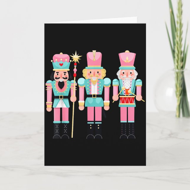 Cartão Nk Nutcracker Squad Xmas Nk Christmas Pajamas Wome (Frente)