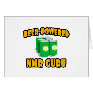 Cartão NMR Guru à base de cerveja
