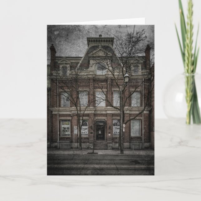 Cartão No 496 Queen St E 2 Old Film Version (Frente)