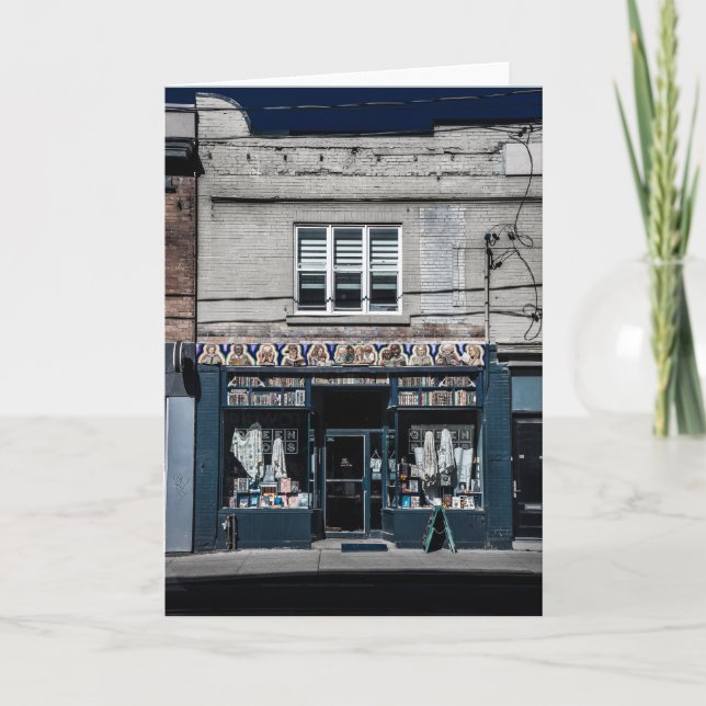 Cartão No 914 Queen St E 2 Color Version (Frente)