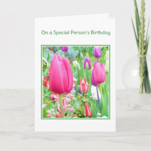 Cartão No Aniversário de uma Pessoa Especial...religioso