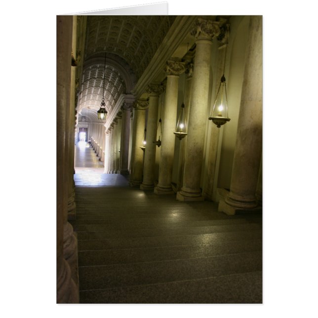 Cartão No corredor (Frente)