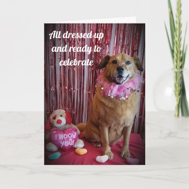 CARTÃO NO DIA DE OS NAMORADOS/TODO DIA EU AMO "VOCÊ" (Frente)