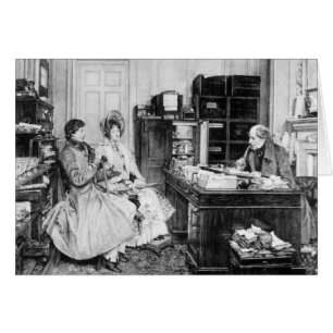 Cartão No escritório do procurador