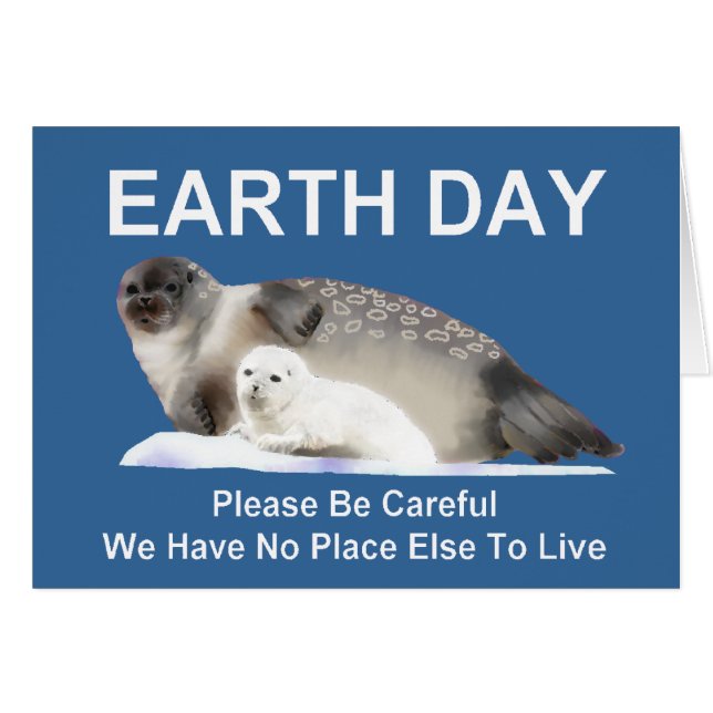 Cartão No gelo fino (Frente Horizontal)