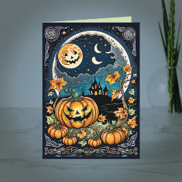 Cartão No humor das bruxas