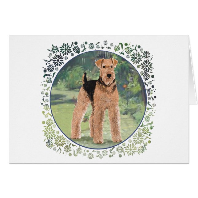 Cartão No Jardim (Frente Horizontal)