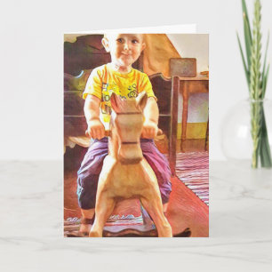 Cartão No Kids Happy Anniversary Card