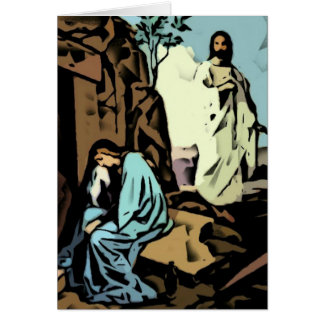 Cartão No llora, la tumba está vacía