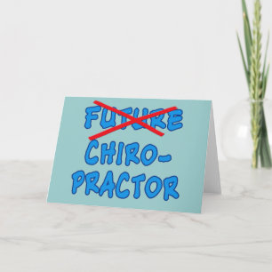 Cartão No Longer Future CHIROPRACTOR