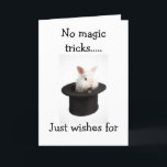 Cartão NO MAGIC TRICKS=JUST COOL16th BIRTHDAY WISHES<br><div class="desc">Have fun with this card and send it to YOUR "16 YEAR OLD" that is special to you!</div>