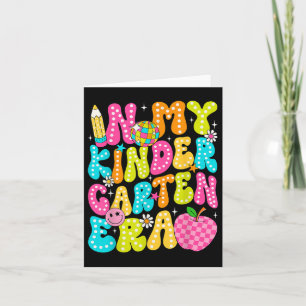 Cartão No Meu Jardim De Infância, Groovy Volta Ao Ensino