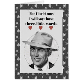 Cartão No Natal eu direi...