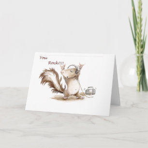 CARTÃO NO "SEU ANIVERSÁRIO" DEIXA "ROCK AND ROLL JUNTOS!"