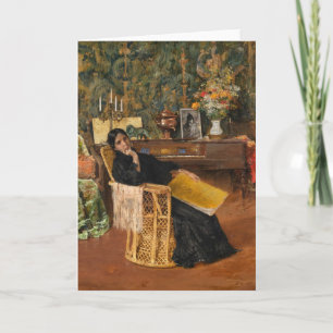 Cartão No Studio   William Merritt Chase
