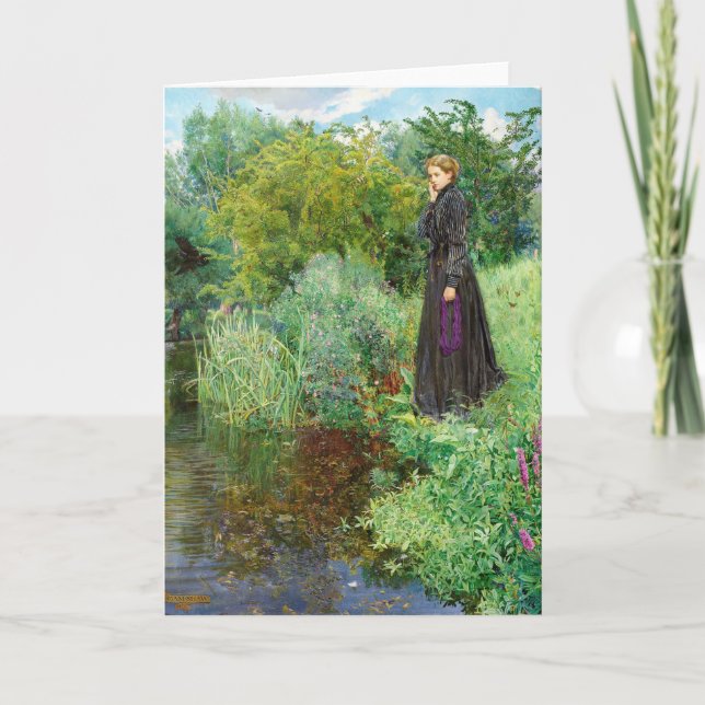 Cartão No Verão Passado as Coisas Eram Mais Verdes (Frente)