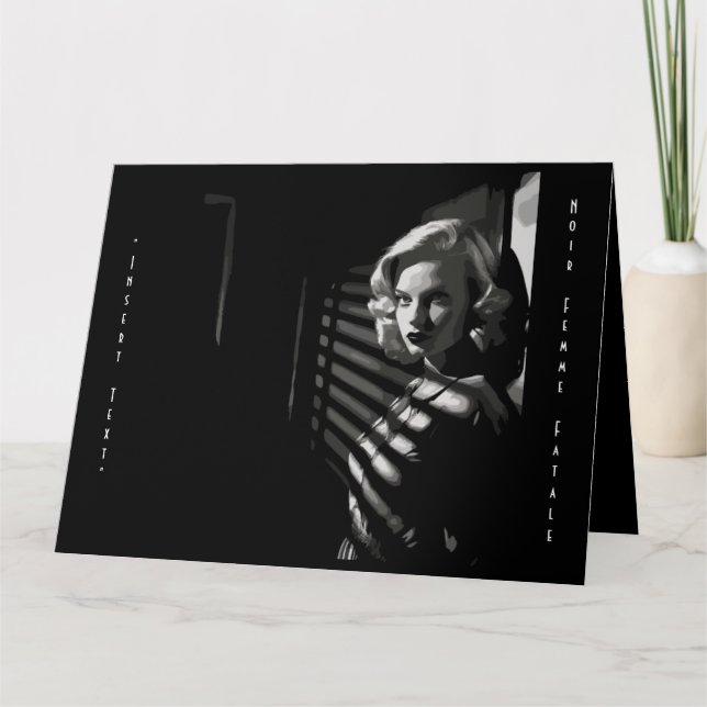 Cartão Noir Femme Fatale (Frente)