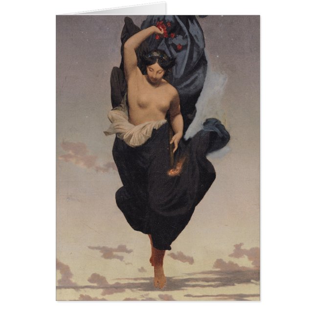 Cartão Noite, c.1850-55 (Frente)