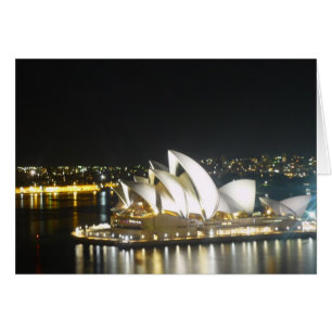 Cartão noite da ópera