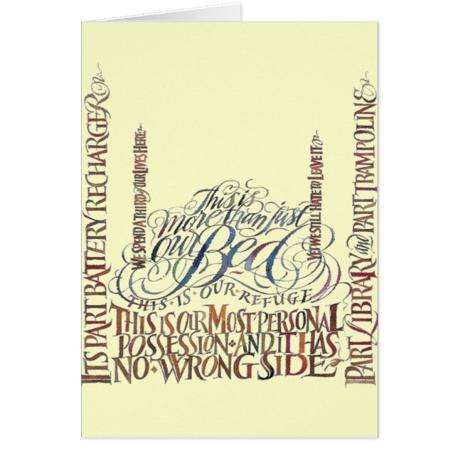 Cartão Noite de Casamento (Frente)