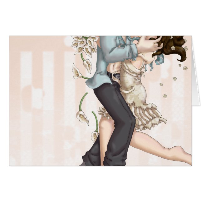 Cartão Noite de casamento (Frente Horizontal)