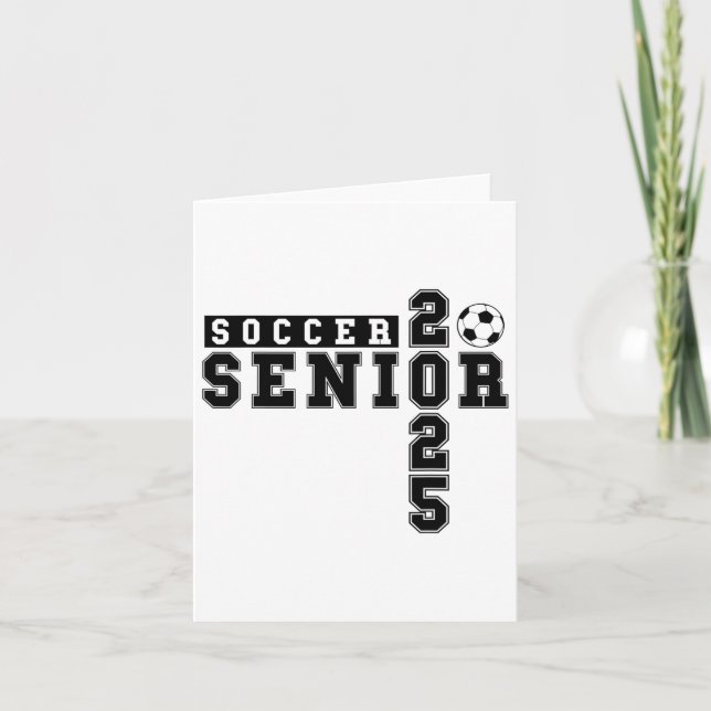 Cartão Noite de Formatura de Futebol Futebol 2025 (Frente)