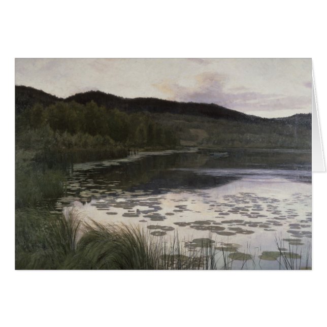 Cartão Noite de verão, 1886 (Frente Horizontal)