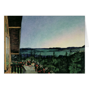 Cartão Noite de verão, 1899