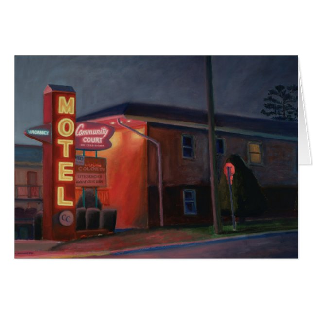 Cartão Noite em Broadway 2003 (Frente Horizontal)