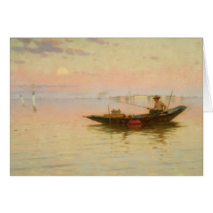 Cartão Noite em Veneza