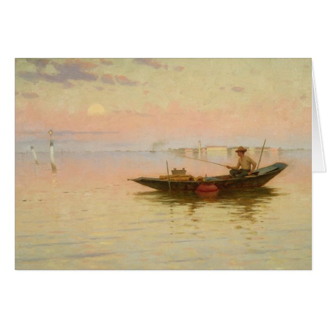 Cartão Noite em Veneza (Frente Horizontal)