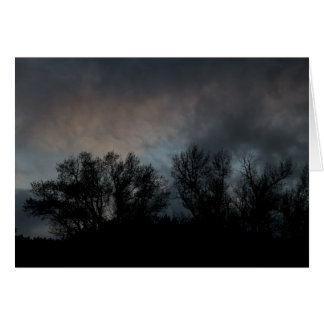 Cartão Noite Escura
