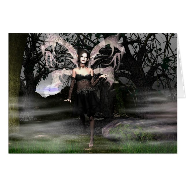 Cartão Noite má (Frente Horizontal)