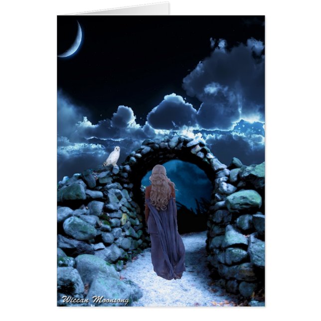 Cartão Noite Mística (Frente)