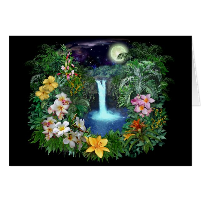 Cartão Noites Tropicais (Frente Horizontal)