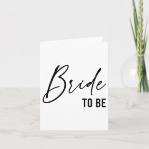 Cartão Noiva A Ser, Festa de solteira Bridal De Casamento