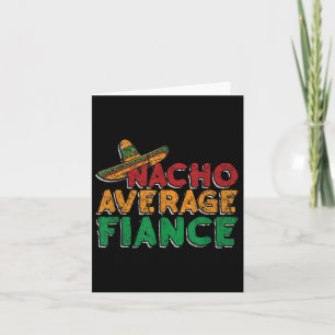 Cartão Noiva de Festa de noivado Média de Fio Nacho
