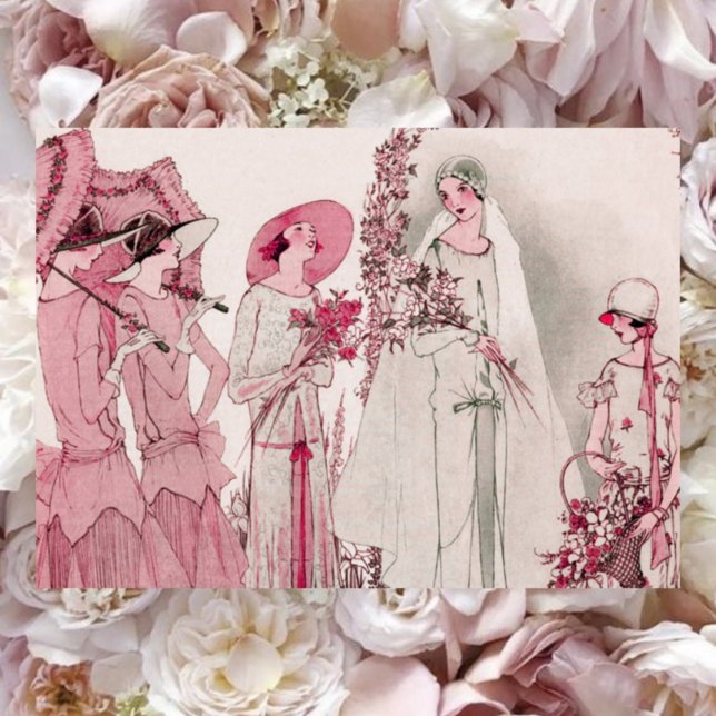 Cartão Noiva e assistentes (Criador carregado)