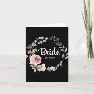 Cartão Noiva Est. 2025 Bridal Wedding Matching Gifts Woma